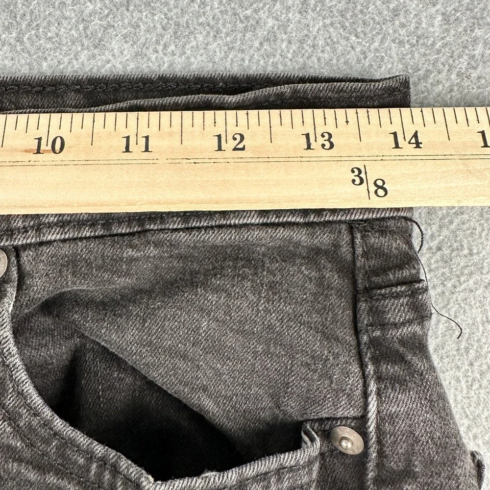Levi's 514 Jeans Men's 29x30 Black Straight Fit Denim Faded Casual Pants‎ Rodeo